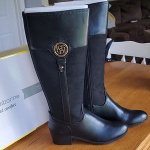 jcp liz claiborne boots